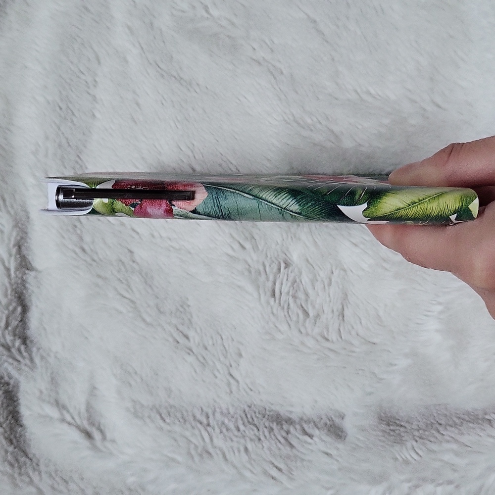 Botanical Printed Small Lined Notebook with Pen, New With Tags - Picture 7 of 8